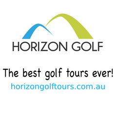 Square sticker horizon golf
